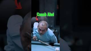 Using 1 Hand SC:PEBASKET SOMBONG denny sumargo #billiards #billiardwomen #coachalwi #shorts
