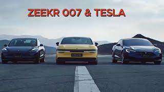 zeekr 007 vs tesla