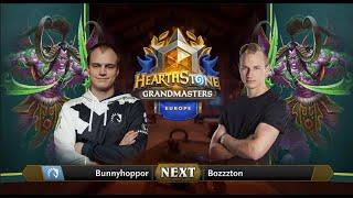 Bunnyhoppor vs Bozzzton - Group A Decider - Hearthstone Grandmasters Europe 2020 Season 1 - Playoffs