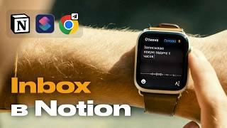 Notion Inbox | Ваш iPhone/iPad свободен от скриншотов, а мозг от хранения задач | iOS команды