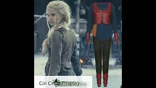 The Witcher Season 2 Ciri Cirilla Cosplay Costume Style B Takerlama