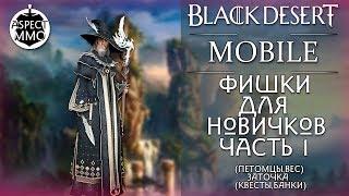 Black desert mobile фишки для новичков и не только(часть1)(петомцы,вес,заточка,квесты,банки)