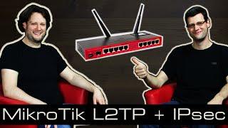 MikroTik Tutorial 21 L2TP + IPsec [deutsch]