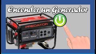 Como encender un GENERADOR DE ELECTRICIDAD PREDATOR