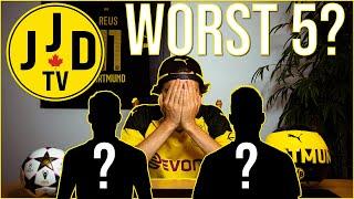 WORST 5 TRANSFERS OF THE 2010'S FOR BORUSSIA DORTMUND | JJD TV - EP. 11