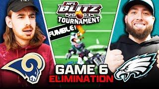 EVERY Tackle results in a FUMBLE! (Buttah Fingers mode) | NFL Blitz 2003 Tournament | Game 6