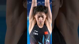 Quan Hongchan: Women's Diving 10M Platform                                #shorts #paris2024olympics