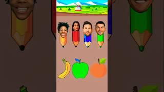 IShowSpeed, Georgina, and Messi are coloring together with Cristiano Ronaldo #shorts #cr7 #messi