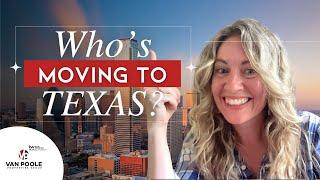 The Top States Sending New Residents to Texas