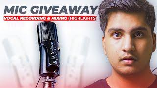 Vocal Recording & Mixing Live (Highlights) // Mic Giveaway