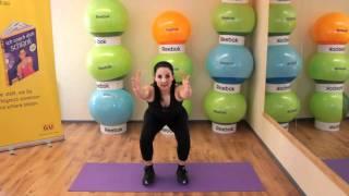Abnehmen-Workout mit Silke Kayadelen (Übung Nr. 3)