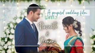 A PROPOSAL WEDDING FILM | REVANTH & JANANI | SHERLOCK STUDIOS