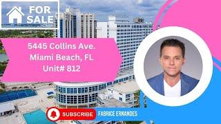 5445 Collins Ave Unit 812,  Miami Beach, FL II Fabrice Ernandes