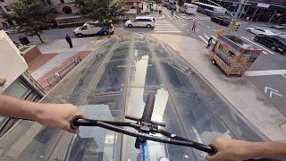 Full Speed BMX Riding in NYC (POV)