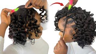 Quick And Gorgeous Hairstyle Using Braid Extension