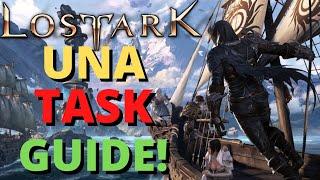 Lost Ark Una Task Daily Weekly Guide! Gear Progression & Gold!