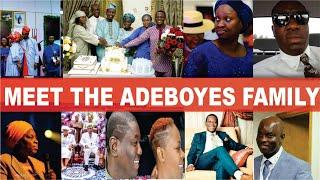 PASTOR ENOCH ADEBOYE FAMILY, MEET HIS FAMILY, WIFE (FOLU ADEBOYE )AND CHILDREN