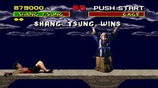 #1184 Mortal Kombat 1 Boss Hack (SNES) Bosses (1/2): Shang Tsung playthrough