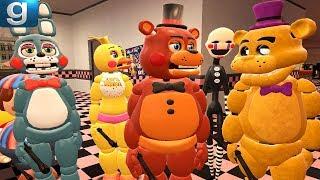 PIZERIA FAZBER as MINECRAFT 5 nights FREDDY ADVENTURE ANIMATRONICS FNAF