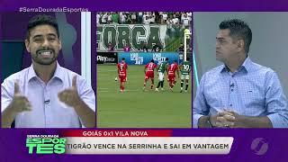 Vila Nova vence Goiás na Serrinha e sai em vantagem na semifinal