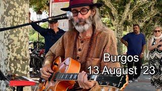 Busking in beautiful Burgos - We Merge