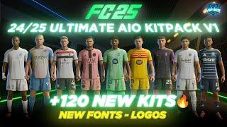 24/25 Ultimate AIO Kits V1 Mod For FC 25 (New Alternative Kits - Fonts) TU2