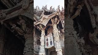 Sanctuary of Truth Museum in Pattaya, Thailand  #thailand#travel#Pattaya