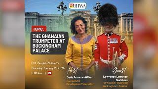 The Ghanaian Trumpeter at Buckingham Palace