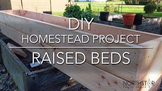 Building RAISED BEDS • DIY Homestead Project