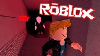 Сбежали от Слендера в ROBLOX