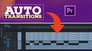 Auto Add Transitions to MULTIPLE CLIPS at Once in Premiere Pro