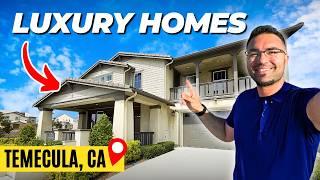 Inside the Stunning LUXURY HOMES For Sale in TEMECULA California! | Southern California Home Tour