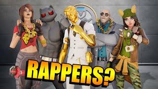 What If Fortnite BOSSES Were RAPPERS?!