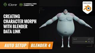 Creating Morphs with Blender Data Link | Character Creator 4 Tutorial