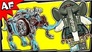 Lego Chima Maula's MAMMOTH STOMPER 70145 Stop Motion Build Review