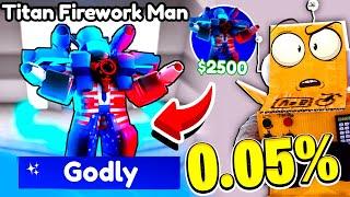 ШОК! ПОЛУЧИЛ ТИТАН FIREWORK MAN! 93 СЕРИЯ ROBLOX Toilet Tower Defense