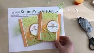 Stamp Your Art Out with Rachel: Springtime Foils Resist Cards