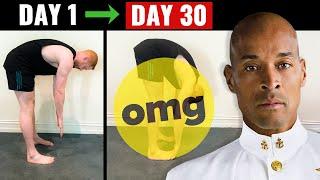 Stretching Like David Goggins - 30 Day Challenge || Max's Monthly Challenge