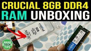 Crucial 8gb DDR4 RAM Unboxing || Amar Tech Tips