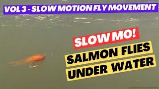 How Salmon Flies Move in SLOW MOTION! Salmon Fly Fishing