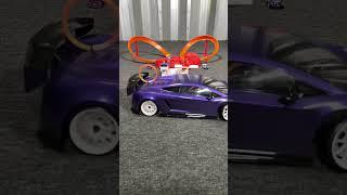 The Hot Wheels drift looper trickshot! #hotwheels #rccars #trickshot #rcdrifttok