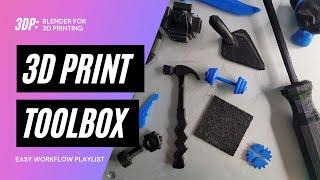 #3DPrint Toolbox for Beginners | Blender 2.93 for 3D Printing Design