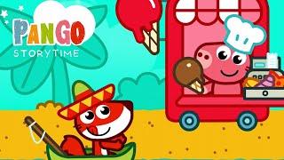 Pango Kids Time learning games - ⭐New Story Piggy The Ice Cream Man⭐