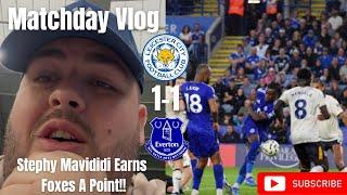 Stephy Mavididi EARNS Foxes A Point!!|Leicester City 1-1 Everton|Matchday Vlog|