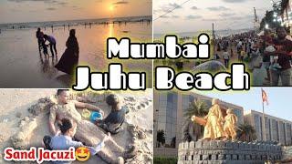 Juhu Chowpatty Mumbai 2025 | Food & Adventure At Mumbai Juhu Beach | Sabse Famous Beach