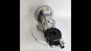 greenco side channel blower + air filter + pressure relief valve+silencer/muffler