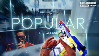 POPULAR - THE WEEKND  Pubg Velocity Montage | BGMI Velocity Montage | Vampire Adi |