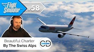 Beautiful Charter By The Swiss Alps - Microsoft Flight Simulator, Episode 58