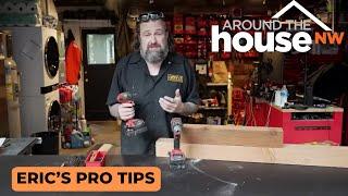 Eric's Pro-Tips: Drywall Anchors and Drill vs. Impact Driver