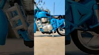 Royal Enfield Bullet 350 start sound stunt Classic 350 Himalayan Desert sand Blue रॉयल एनफील्ड बुलेट